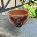 Hand Carved Animal Rubber Wooden Water Cup Camping Coffee Cups -3