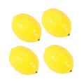 12pcs Artificial Lemons for Home Wedding Party Decoration Yellow