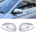 2pcs Rearview Mirror Covers Trim for Mercedes Benz New E C Glc S