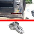 Car Trunk Tail Door Lock Anti-theft Locking Device Silver
