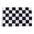 12 Stk F1 Racing Banner Hand Winkend Flags (schwarz+weiss)