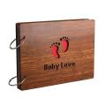 8 Inch Albums Handmade Loose-leaf Pasted Photo Album(feet Baby Love)