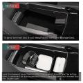 Centre Console Armrest Storage Box for Peugeot 2008 2020 2021,black