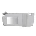 For Toyota Venza Driver Left Side Grey Sun Visor with Mirror