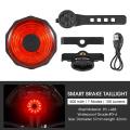 West Biking Bicycle Tail Light Rechargeable Waterproof Bike Taillight
