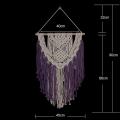 Macrame Bohemian Wall Tapestry for Apartment Living Room Home Decor