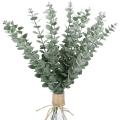 24 Pcs Artificial Eucalyptus Leaf Stem 15 Inch for Wedding Decor