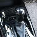 Carbon Fiber Interior Gear Shift Knob Cover Trim for Toyota Corolla