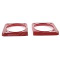Car Dashboard Decoration Cover for Suzuki Jimny, Abs Red Carbon Fiber