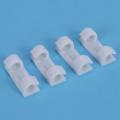 40pcs/lot Desktop Wire Clear Up Clips Holder Clamps (white)