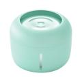 Pet Cat Drinking Bowl Flowing Fountain Automatic Drinker 2.5l Green