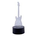 3d Electric Guitar Night Light 7 Color Led Change Press Switch