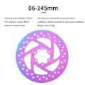 Bike Brake Disc Colorful Electric Brake Rotor 145mm Mountain Bike