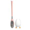 Silicone Toilet Brush Set Cute Pink