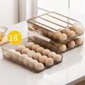 Large Capacity Egg Holder for Refrigerator, Organizer Bin ,1 Layer