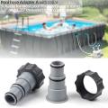 Pool Hose Adapter with Collar for Intex Threaded Connection Pump