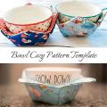 Bowl Pattern Template,bowl Wrap Sewing Template Quilting,for Sewing 2