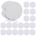 Sublimation Diy Car Cup Coaster with Absorbent Neoprene, 20 Pieces