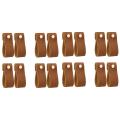 Leather Drawer Pulls 16 Pcs Knobs Pure Leather Handles for Drawers