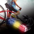 6x Usb Rechargeable Led Bike Taillight Red - White - Blue Light Color