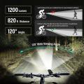 Usb Rechargeable Bike Lights Set - 1200 Lumen Bicycle Light