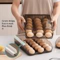 Double-layer Automatic Filling Egg Storage Box Household Transparent