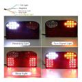 2pcs 12v Led Car Trailer Truck Taillight Stop Brake for Van Lorry