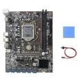 B250c Miner Motherboard+thermal Pad+switch Cable Lga1151