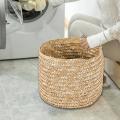 Wheat Straw Woven Storage Basket Innovative Basket(medium )