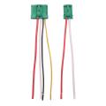 2pcs Plug Connector Wiring Harness for Heater Blower Resistor