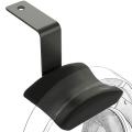 Headphone Hook Holder , Aluminum Headphone Stand for Desk- Black