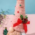 2pcs Faceless Gnome Plush Doll Santa Gnome Rudolph Doll Pendant