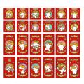 24 Pcs Year Of The Tiger Hongbao Year Of 2022 Red Packets Envelopes