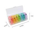 Daily Pill Organizer (twice-a-day) - Weekly Am/pm Pill Box(clear Box)