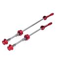 Deckas Bicycle Quick Release Skewer Lever for Mtb Road Bike,red