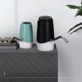 Water Bottle Pump Drinking Dispenser Pump for Kitchen Workshop(gray)
