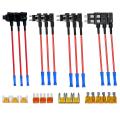 4 Types 12v Add-a-circuit Adapter and Fuse Kit,fuse Tap Fuse Holder