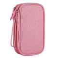 Electronics Accessories Organizer Pouch Bag, Designed for Girls(pink)