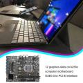 B250c Miner Motherboard+thermal Pad 12 Pcie to Usb3.0 Graphics Card