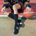4pair Basketball Athletic Long Sports Outdoor Socks for Men Women