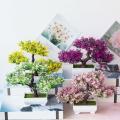 Artificial Plants Bonsai for Home Room Table Hotel Garden Decor B