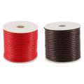 Round Waxed Thread Necklace Rope Leather Cord Thread,red