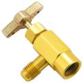 1/4 Sae M14 Thread Adapter R-134a Automotive Air Valve