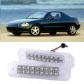 License Plate Lights Lamp for Honda Civic Del Sol Trunk 1993-1997