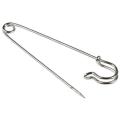 10 Pcs 4 Inch Large Metal Safety Pin--big and Strong Enough to Hold Heavy-weight Fabrics and Materia