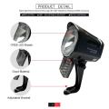 Qd252 Front Light for Electric Bicycle 2 Pin 180bracket,waterproof