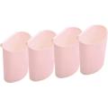 4 Pieces Of Hanging Basket Portable Storage Basket Tool Pink