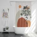 Modern Fabric Shower Curtain - Aesthetic Boho Cute Bathroom Shower A