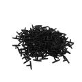 200pcs Irrigation 1/4 Inch Barb Tee Pipe Joint for 4mm / 7mm Hose