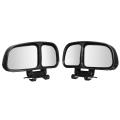 2pcs Car Adjustable Expand Wide Angle Blind Spot Rear View Mirrors